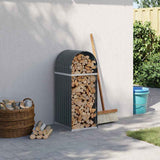 Vidaxx stockage de bois de chauffage 40x45x100 cm acier galvanisé anthracite