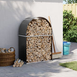 Vidaxx stockage de bois de chauffage 80x45x120 cm acier galvanisé anthracite