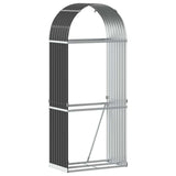 Vidaxx stockage de bois de chauffage 80x45x190 cm acier galvanisé anthracite