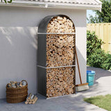 Vidaxx stockage de bois de chauffage 80x45x190 cm acier galvanisé anthracite