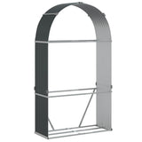 Vidaxx stockage de bois de chauffage 120x45x210 cm acier galvanisé anthracite