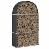 Vidaxx stockage de bois de chauffage 120x45x210 cm acier galvanisé anthracite