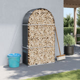 Vidaxx stockage de bois de chauffage 120x45x210 cm acier galvanisé anthracite