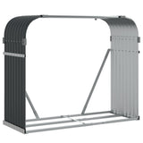 Vidaxx stockage de bois de chauffage 120x45x100 cm acier galvanisé anthracite