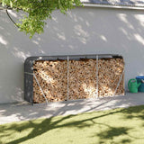 Vidaxx stockage de bois de chauffage 234x45x100 cm acier galvanisé anthracite