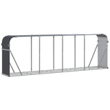 Vidaxx stockage de bois de chauffage 300x45x100 cm acier galvanisé anthracite