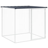 Poulailler Vidaxx avec toit 103x98x90 cm acier galvanisé anthracite