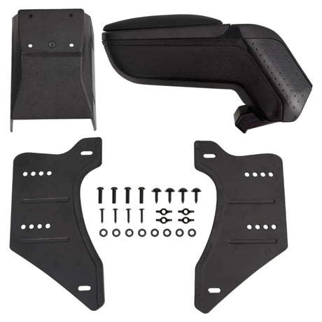 Vidaxx accoudoir universel 13x33x (33-53) cm abs noir