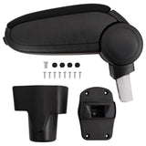 Vidaxx accoudoir 13x34x (36,5-53) cm abs noir