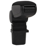 Vidaxx accoudoir 12x31x (29,5-47) cm abs noir