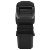 Vidaxx accoudoir 12x31x (29,5-47) cm abs noir