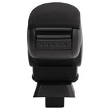 Vidaxx accoudoir 12x33x (24-42) cm abs noir