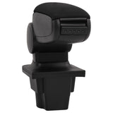 Vidaxl Armrest 16x35x (30-49) cm svart