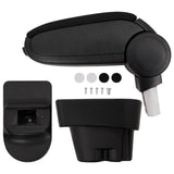 Vidaxx accoudoir 12x36x (33,5-48) cm abs noir
