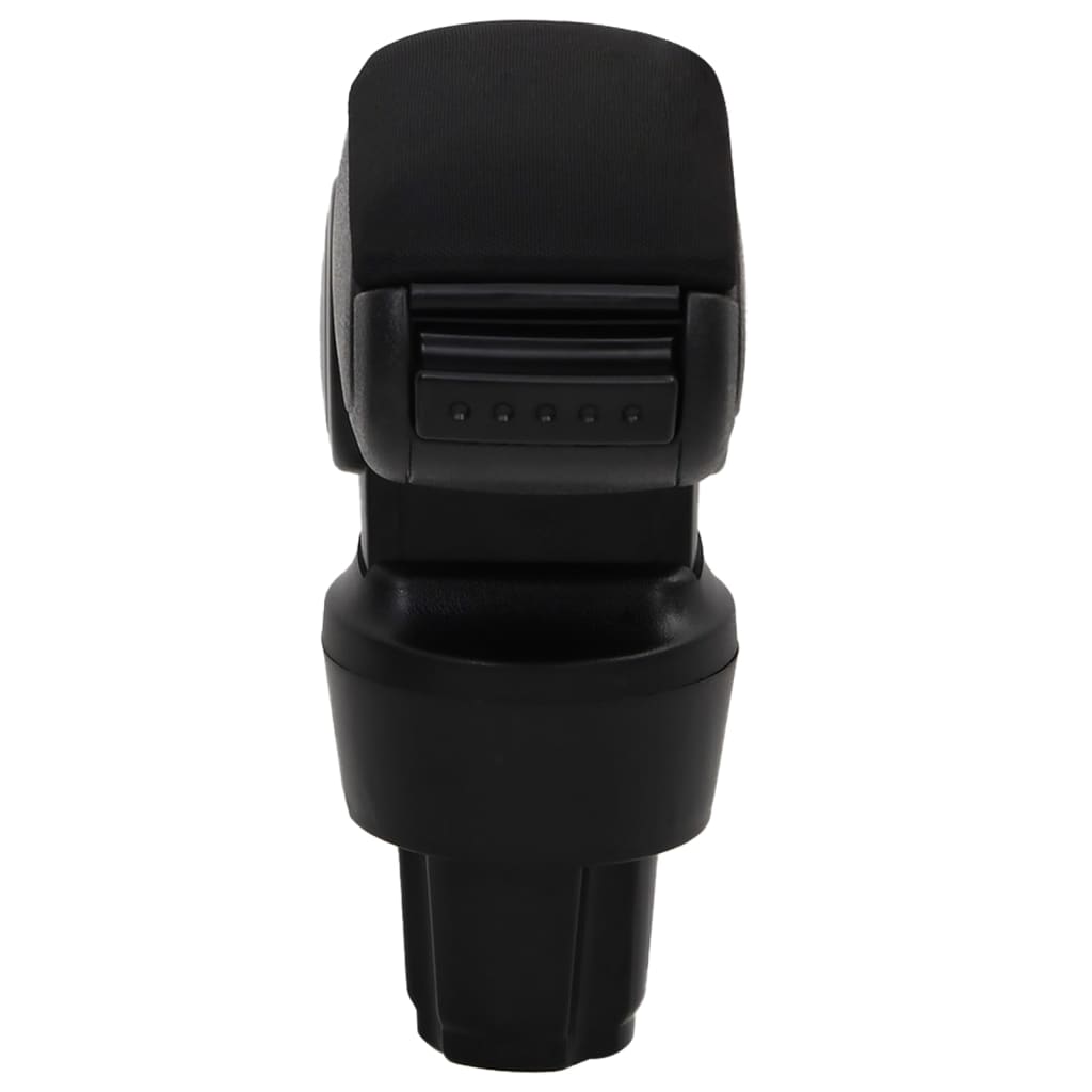 Vidaxx accoudoir 13x33x (33-49) cm abs noir