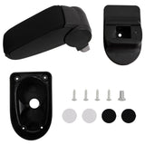 Vidaxx accoudoir 13x36x (30-46) cm abs noir