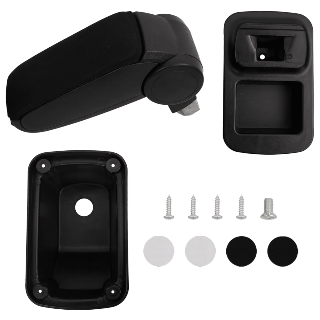 Vidaxx accoudoir 14x33x (30-45,5) cm abs noir