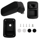 Vidaxx accoudoir 14x33x (30-45,5) cm abs noir