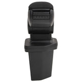 Vidaxx accoudoir 15x32x (40-52) cm abs noir
