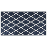 Vidaxl mimo koberec Reverzibilní 80x150 cm Navy Blue and White