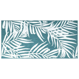 Vidaxx tapis d'extérieur réversible 80x150 cm aqua et blanc