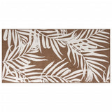 Vidaxx tapis d'extérieur réversible 80x150 cm marron et blanc
