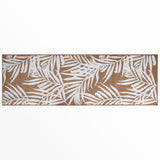 Vidaxx tapis d'extérieur réversible 80x250 cm marron et blanc