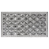 Vidaxx tapis d'extérieur réversible 80x150 cm gris et blanc