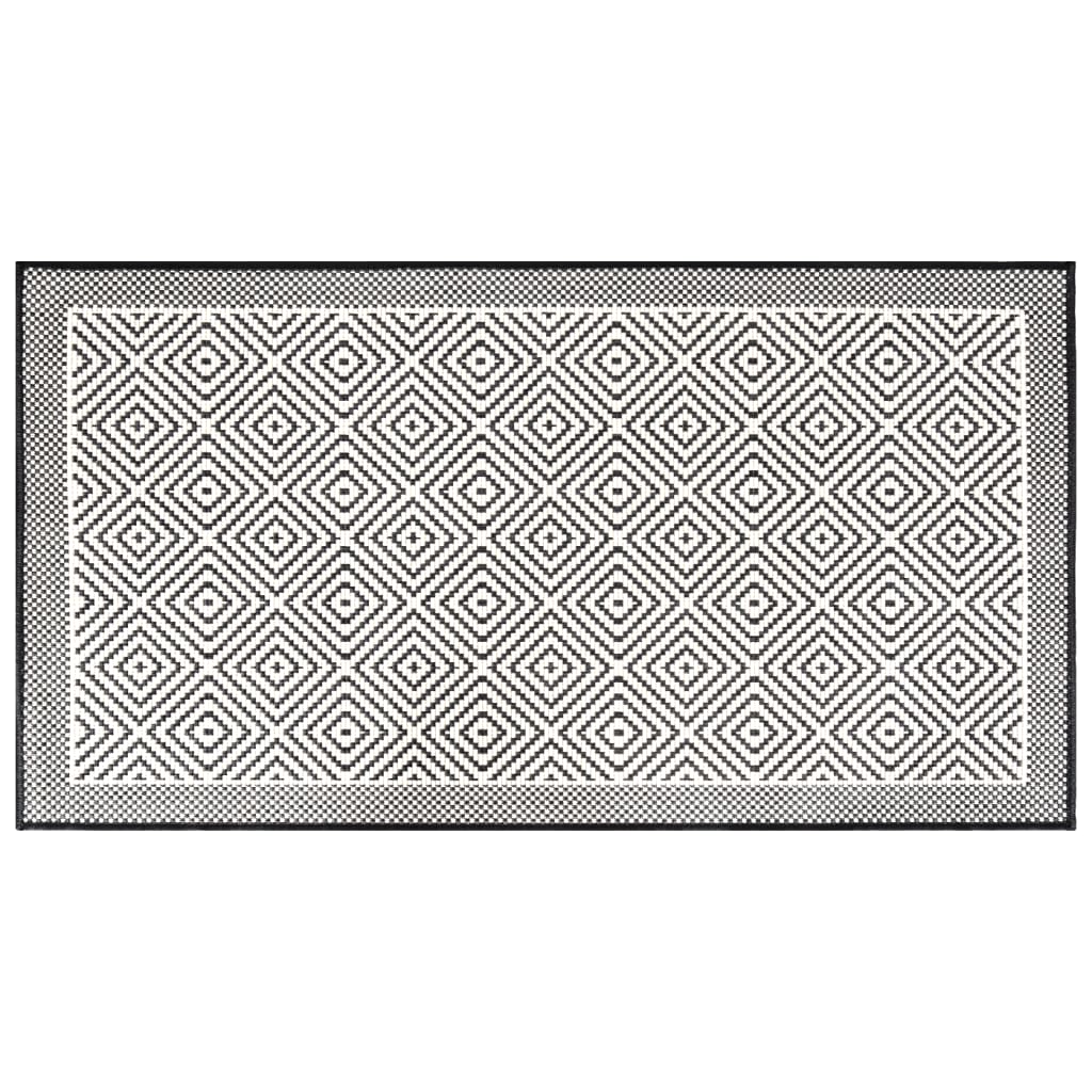 Vidaxx tapis d'extérieur réversible 80x150 cm gris et blanc