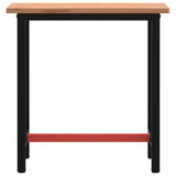 VidaXL établi 80x55x81,5 cm bois de hêtre massif et métal