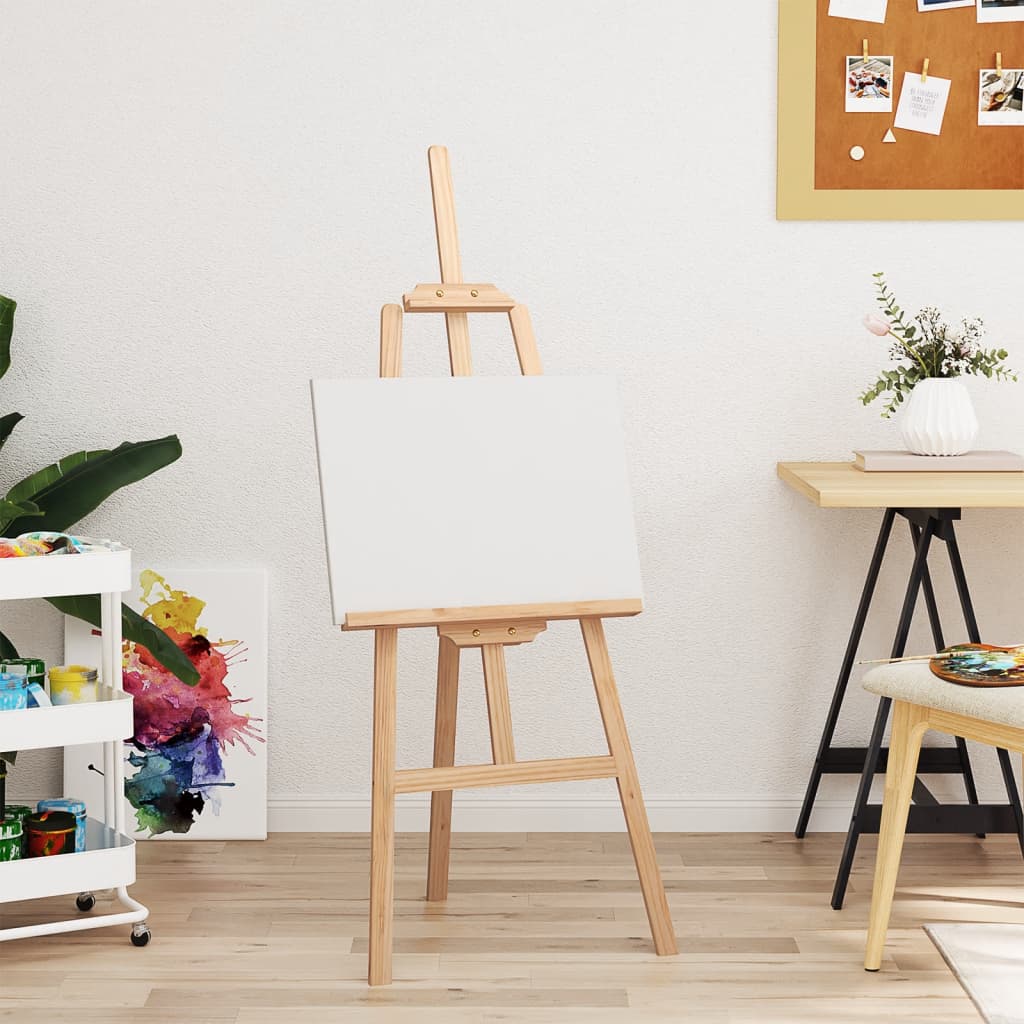 Vidaxl Easel 53.5x95x127 cm Solid furu