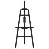 Vidaxx chevalet 53,5x95x127 cm bois de pin massif noir