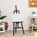 Vidaxl Easel 53.5x95x127 cm Solid Pine Black