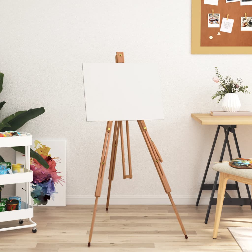 Chevalet Vidaxx 100x104x172 cm bois de hêtre massif