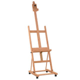 Chevalet Vidaxx 55x53,5x178 cm en bois de hêtre massif