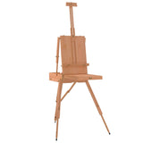 Vidaxl Easel 81x121x173 cm Legno di faggio solido