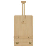 Chevalet de table Vidaxx 27x43x68 cm en bois de pin massif