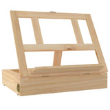 Vidaxxl chevalet de table avec tiroir 33,5x25,5x7 cm en bois de pin massif