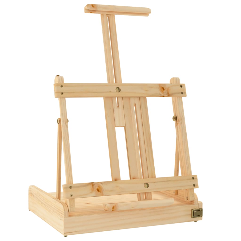 Vidaxx chevalet de table avec tiroir 41,5x37x12 cm bois de pin massif