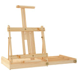 Vidaxx chevalet de table avec tiroir 41,5x37x12 cm bois de pin massif