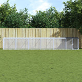 VidaXL Poulailler avec Toit 603x98x90 cm Acier Galvanisé Anthracite