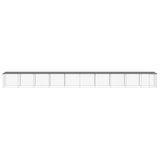 VidaXL Poulailler avec Toit 1003x98x90 cm Acier Galvanisé Anthracite