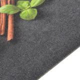 Vidaxx tapis de cuisine lavable imprimé à base de plantes 60x180 cm velours