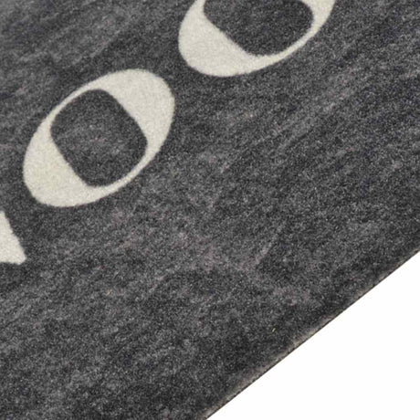Vidaxx tapis de cuisine lavable imprimé de cuisine 60x180 cm velours noir