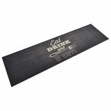 Vidaxx tapis de cuisine lavable imprimé de cuisine 45x150 cm velours noir