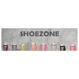 Vidaxx tapis de cuisine lavable shoezone imprimé 60x180 cm velours