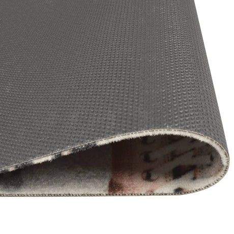Vidaxx tapis de cuisine lavable shoezone imprimé 60x180 cm velours