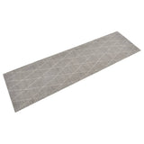 Vidaxx tapis de cuisine lavable à carreaux 45x150 cm velours