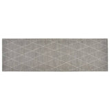Vidaxx tapis de cuisine lavable à carreaux 60x180 cm velours