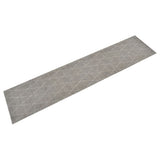 Vidaxx tapis de cuisine lavable à carreaux 60x300 cm velours